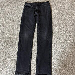American Eagle Jeans Mens 30x32 Black Next Level Flex Slim Denim Pants